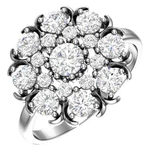 Кольцо женское F-Jewelry A1100964-00775 р.19 в Вальтера