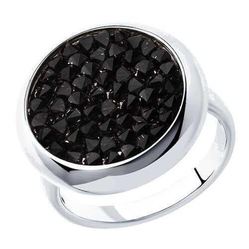 Серебряное кольцо женское с кристаллами Swarovski SOKOLOV 94012428 р.19.5 в Вальтера