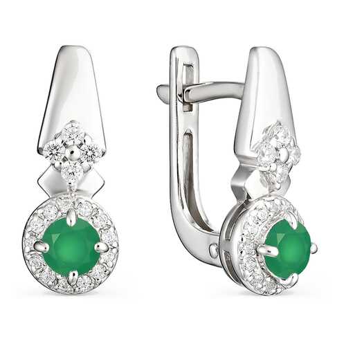 Серьги АЛЬКОР SILVER 02-1047 в Вальтера