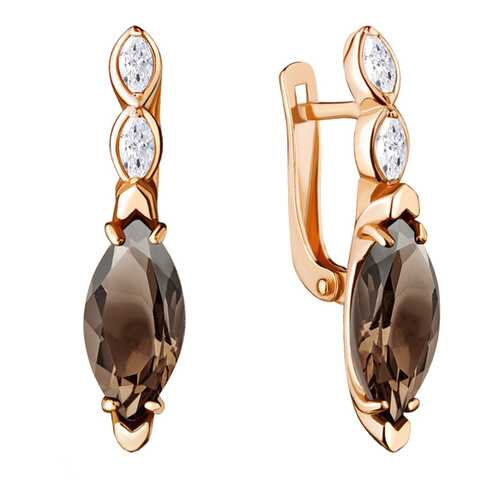 Серьги из серебра Aquamarine 4713101.6 в Вальтера