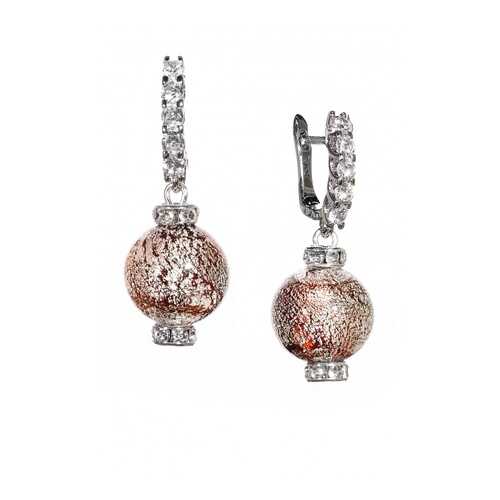 Серьги Bottega Murano 09030608 008OB коричневые в Вальтера