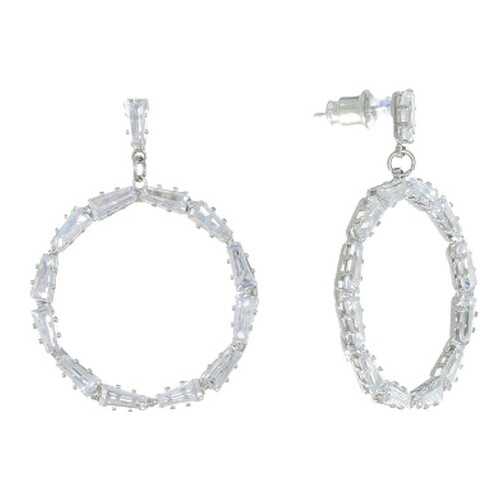 Серьги Corona Style B006E0011054 серебристые в Вальтера