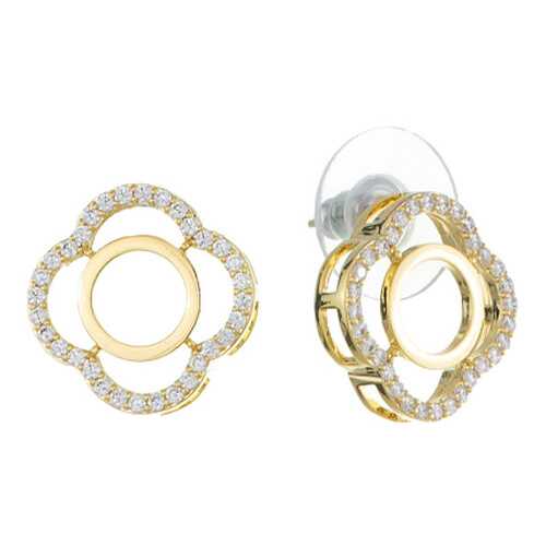 Серьги Corona Style B011E02075 золотистые в Вальтера