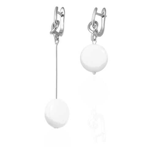 Серьги Lattrice 54666129 белые в Вальтера