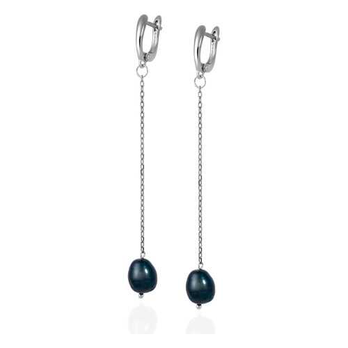 Серьги Lattrice 54666156 черные в Вальтера