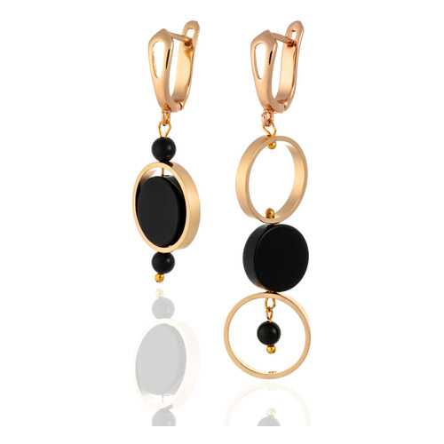 Серьги Lattrice, вставка агат, артикул 54656040 в Вальтера