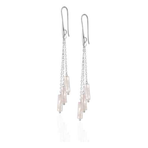 Серьги Lattrice, вставка кварц, артикул 54656051 в Вальтера