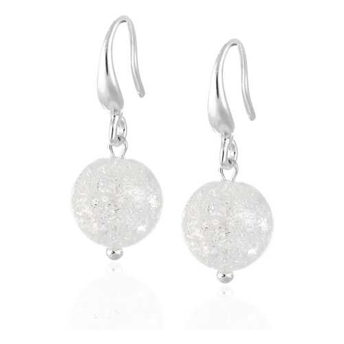 Серьги Lattrice, вставка кварц, артикул 54656052 в Вальтера