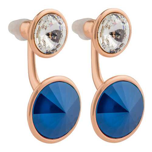Серьги женские Fiore Luna A1708.23.1 синие/золотистые в Вальтера